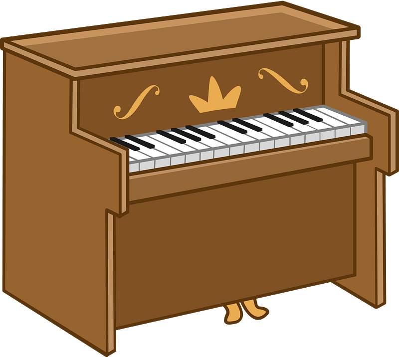 Piano - Free vector clipart images on creazilla.com