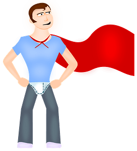 Man with super power