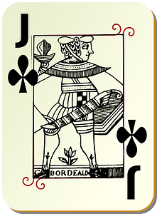 Guyenne Deck: Jack of Clubs