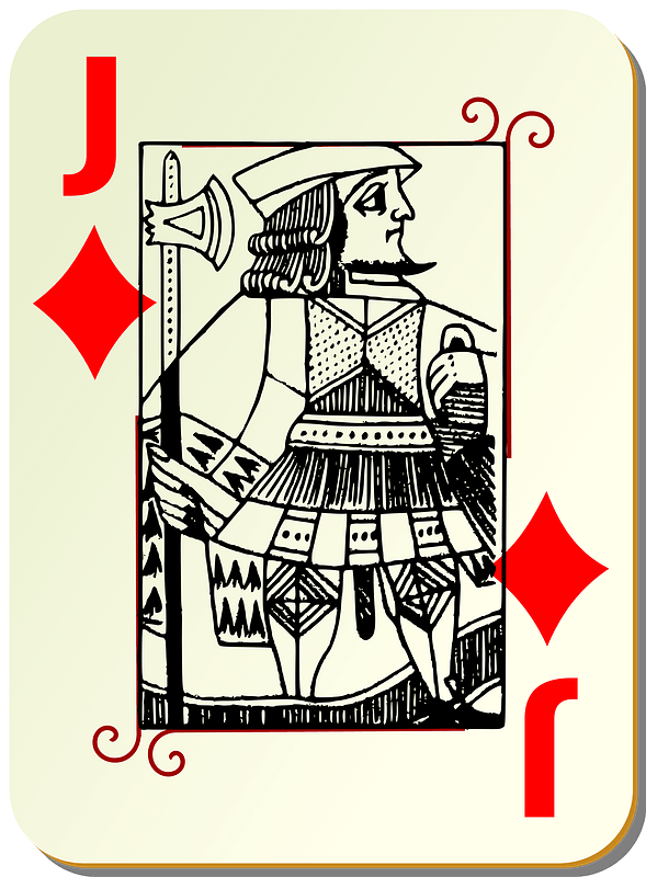 Guyenne Deck: Jack of Diamonds