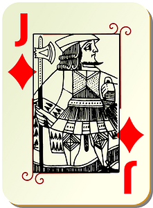 Guyenne Deck: Jack of Diamonds