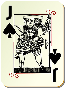 Guyenne Deck: Jack of Spades