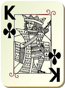 Guyenne Deck: King of Clubs