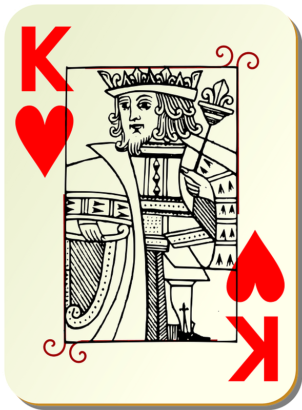 Guyenne Deck: King of Hearts
