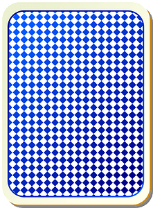 Card Backs: Grid Blue