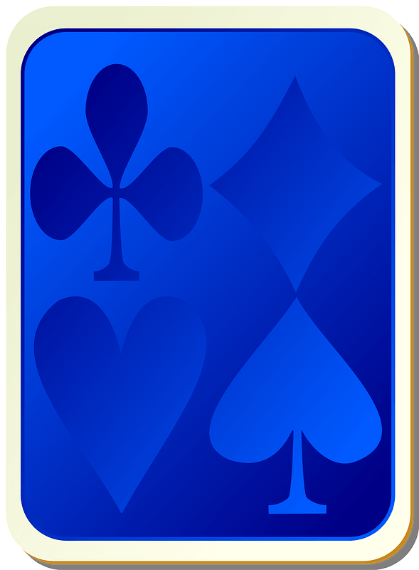 Card Backs: Suits Blue
