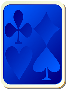 Card Backs: Suits Blue