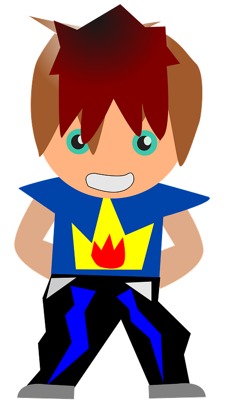 Comic superhero