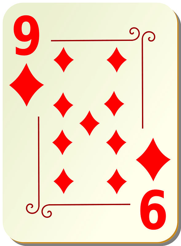 Ornamental Deck: 9 of Diamonds