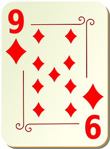 Ornamental Deck: 9 of Diamonds