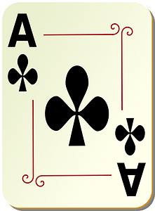 Ornamental Deck: Ace of Clubs