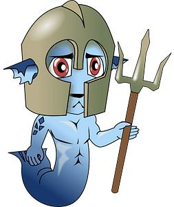 Merman from Battle for Wesnoth
