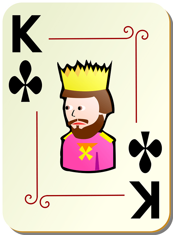 Ornamental Deck: King of Clubs