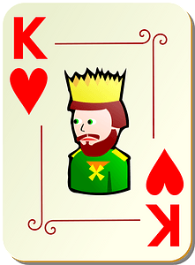 Ornamental Deck: King of Hearts