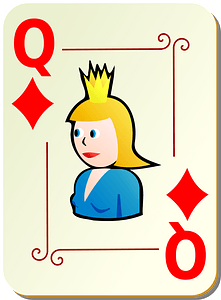 Ornamental Deck: Queen of Diamonds