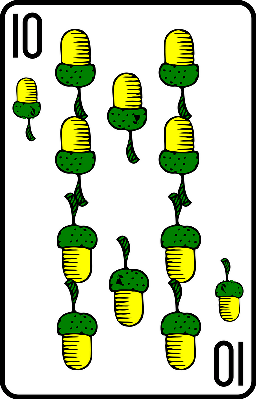 Ten of Acorns