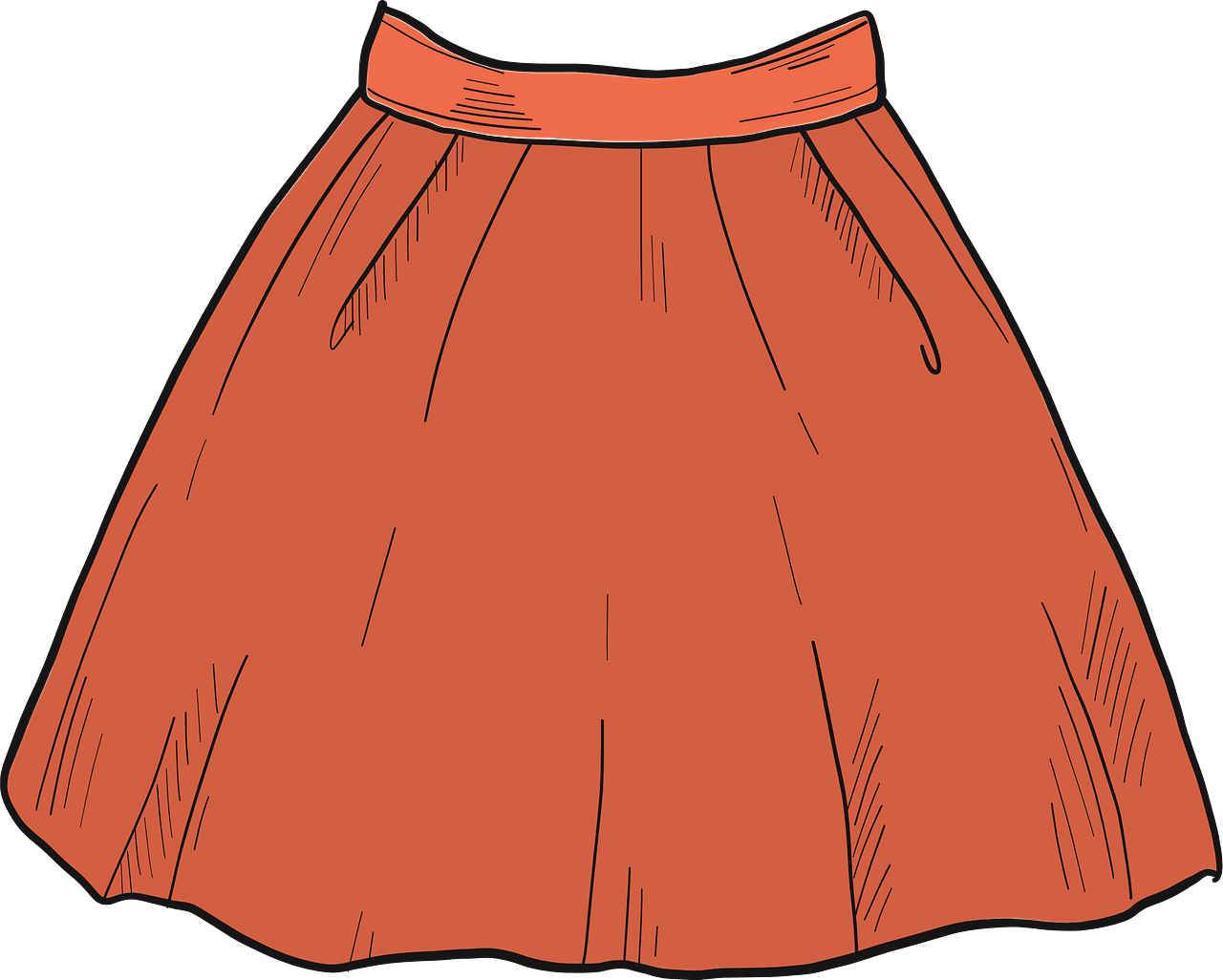 Skirt Free vector clipart images on creazilla