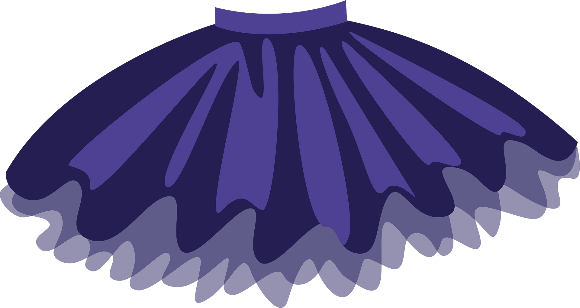 Purple skirt clipart sale