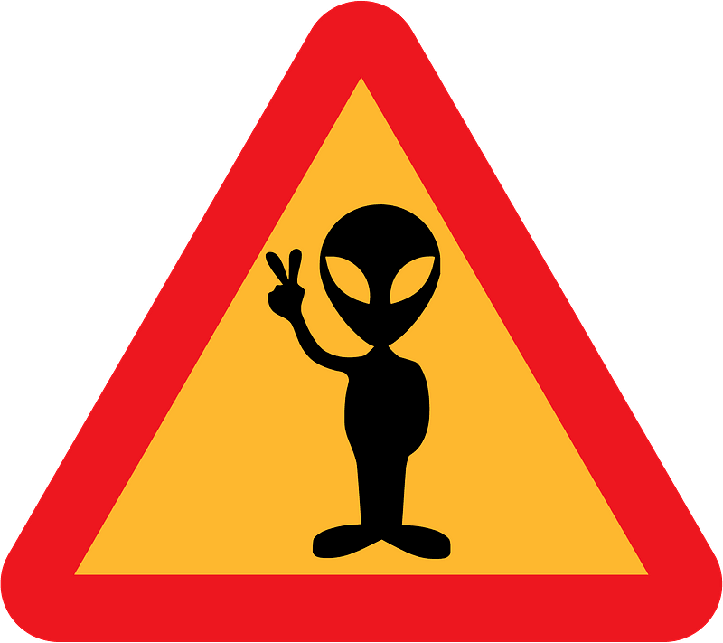 Warning for Aliens
