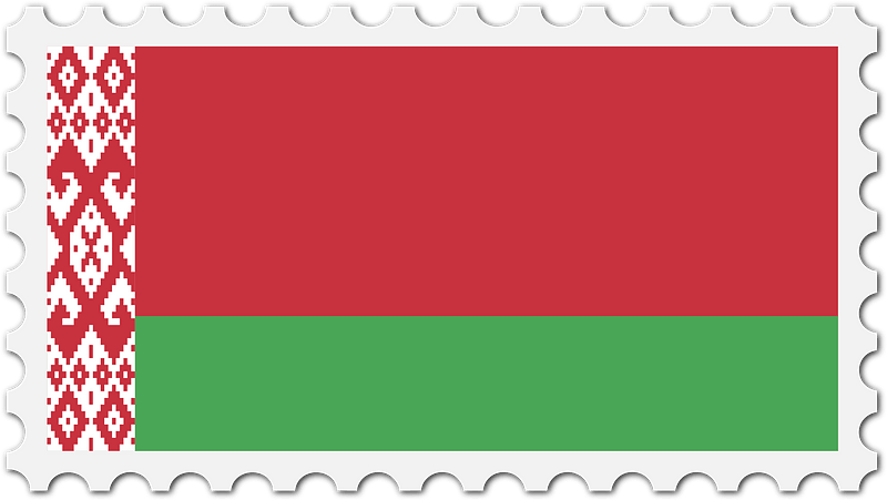 Stamp Belarus Flag - Free vector clipart images on creazilla.com