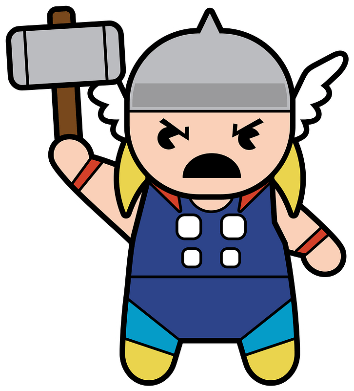 Chibi Superhero Thor