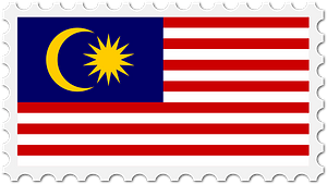 Stamp Malaysia Flag