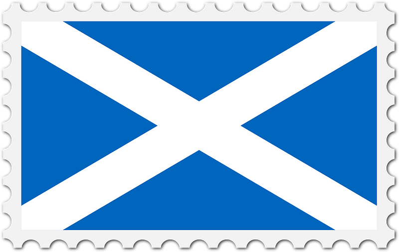 Stamp Scotland Flag