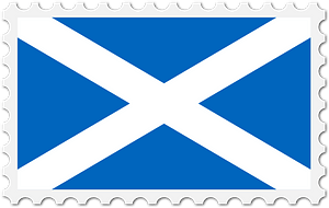 Stamp Scotland Flag