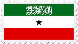 Stamp Somaliland Flag