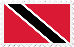 Stamp Trinidad Tobago Flag