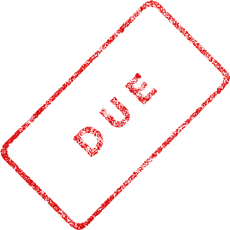 Due Business Stamp