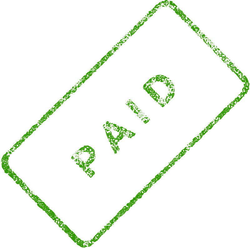 Paid Business Stamp