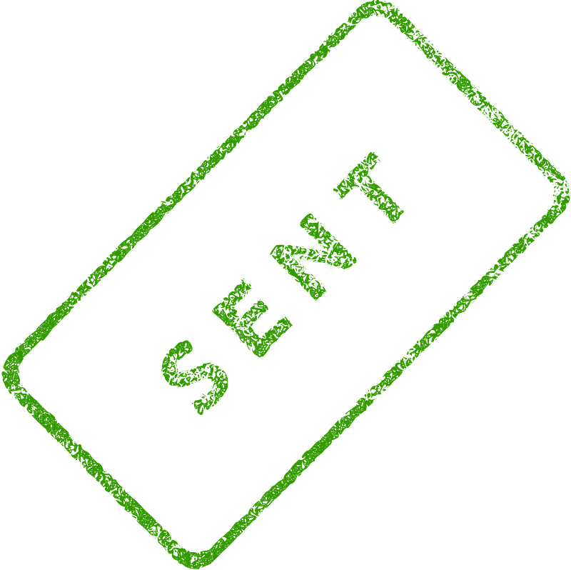 Sent Business Stamp