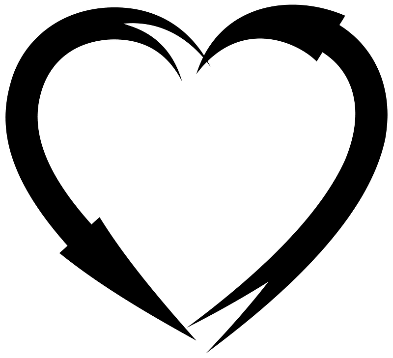 Infinite Arrows Heart