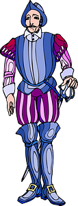 Shakespeare's Soldier with body armor