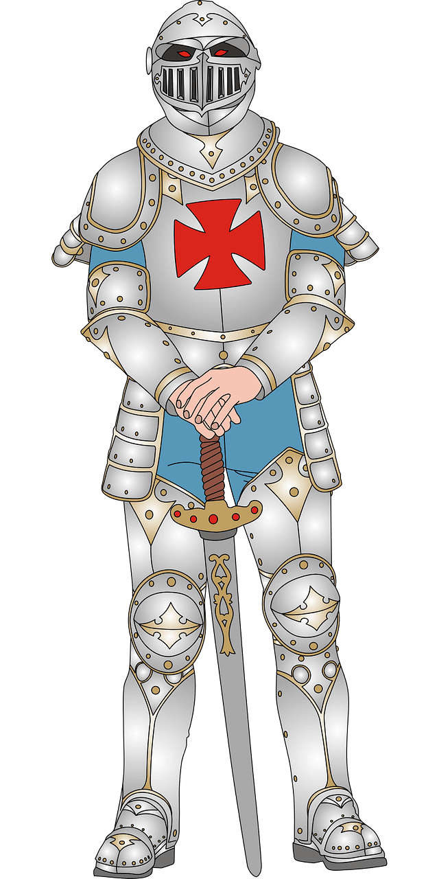 Standing knight