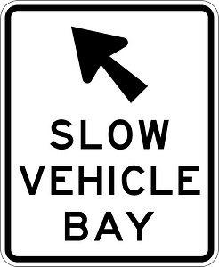 New Zealand road sign A42-5 (obsolete)
