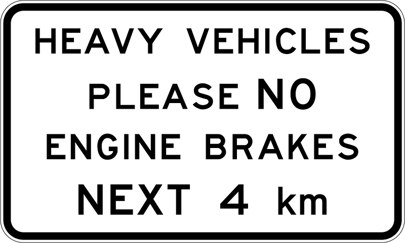 New Zealand road sign A45-5