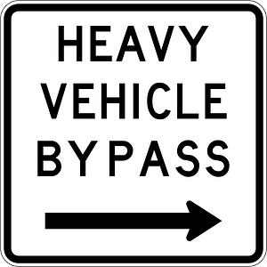 New Zealand road sign A45-2R