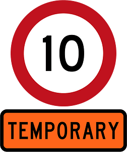 New Zealand road sign R1-1 (10) + R1-8