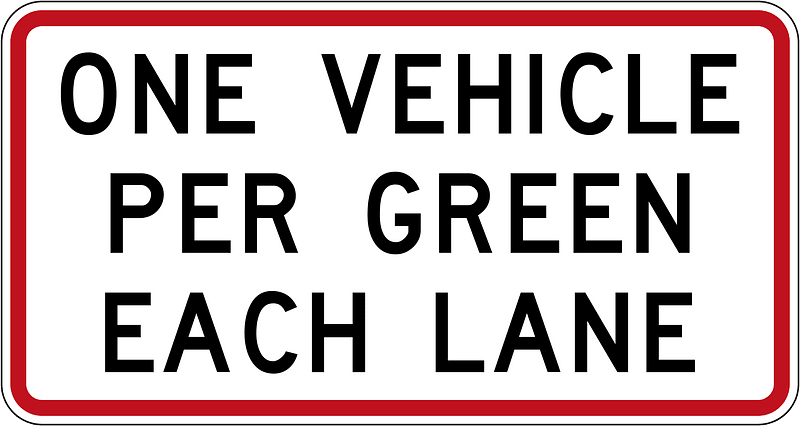 New Zealand road sign R2-10