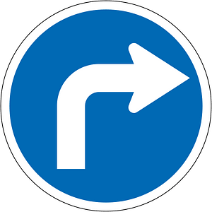 New Zealand road sign R3-10 (obsolete)