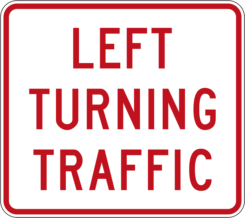 New Zealand road sign R2-2.4