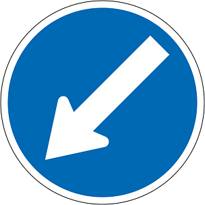 New Zealand road sign R3-13