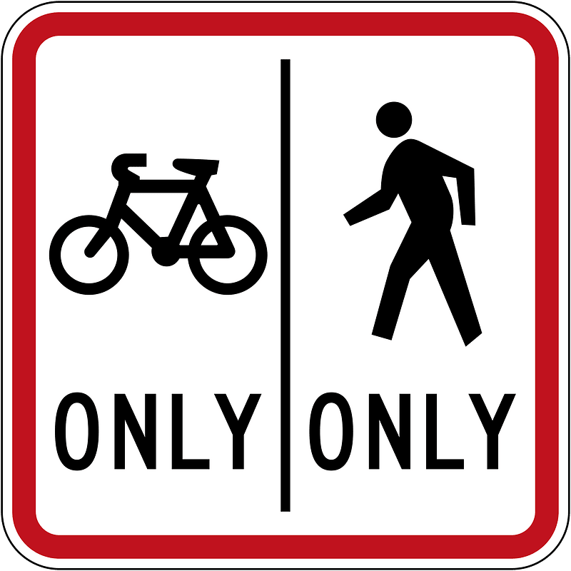 New Zealand road sign R4-11.2