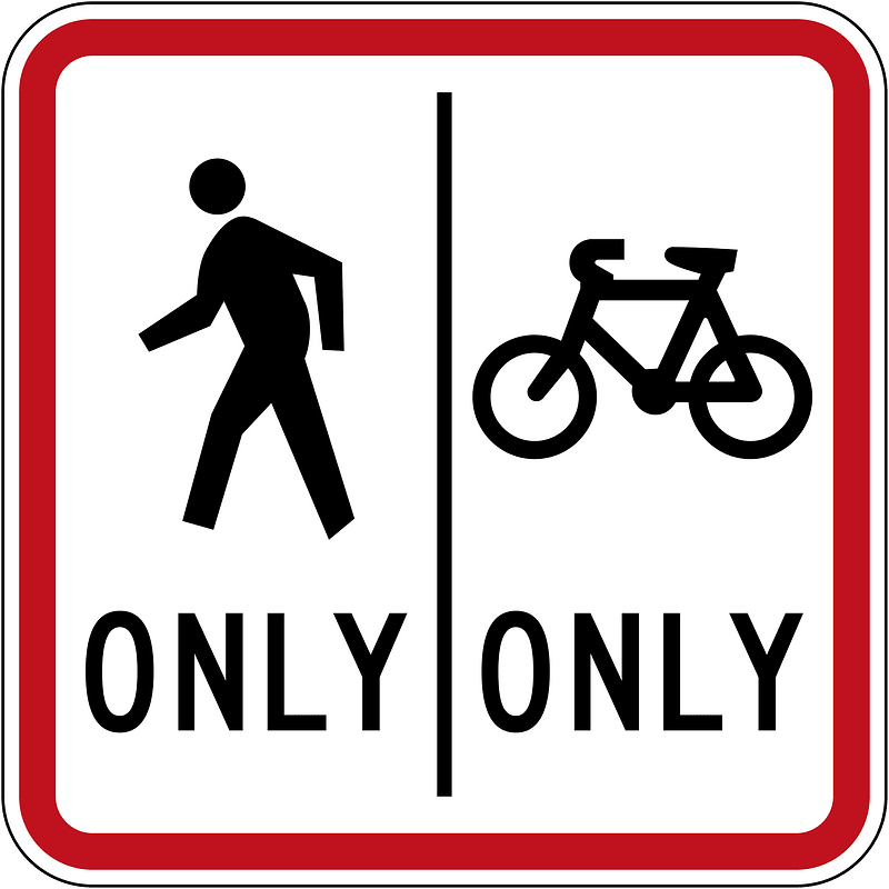 New Zealand road sign R4-11.1