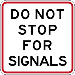 New Zealand road sign R4-13.2