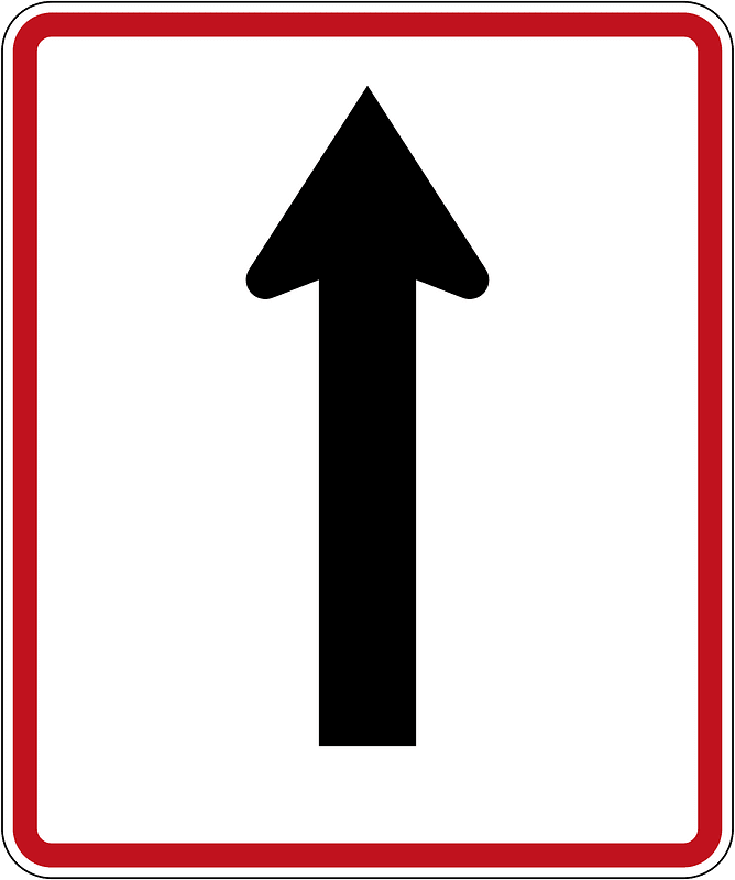 New Zealand road sign R4-2