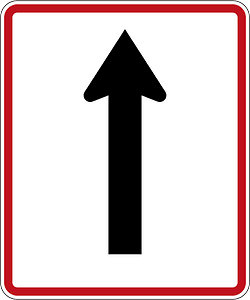 New Zealand road sign R4-2