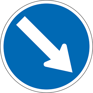 New Zealand road sign R3-13.2